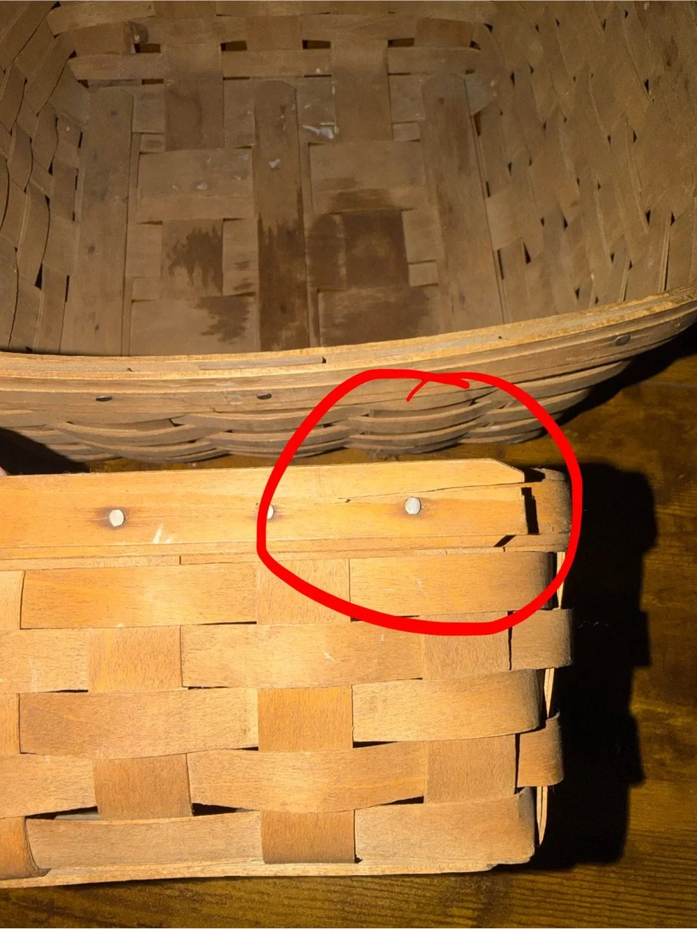 Longaberger normal wear